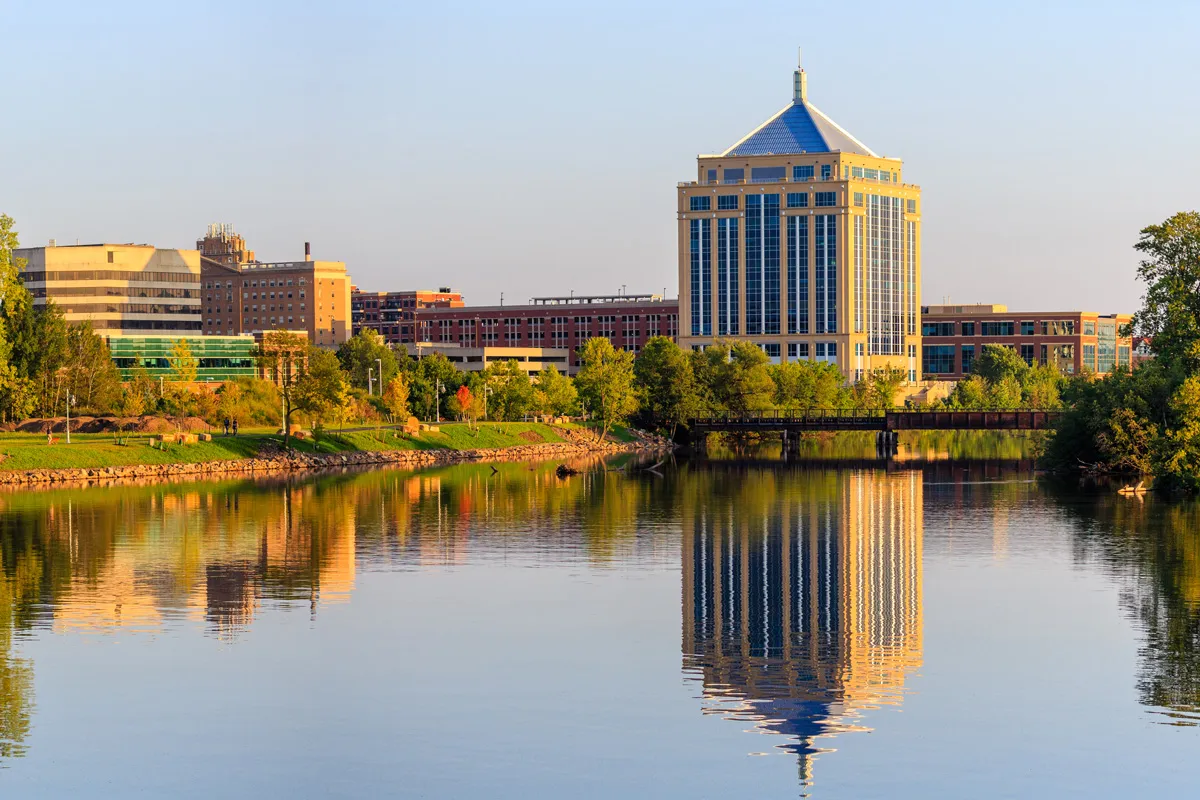 Wausau, Wisconsin skyline